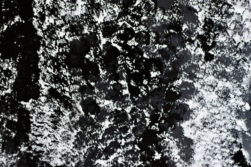 Black and white hand painted background texture 