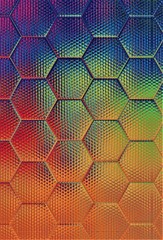 3d illustration of shiny metallic & plastic textured surface background.