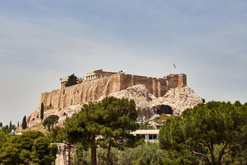 Fototapeta premium The Acropolis of Athens, UNESCO world heritage in Greece