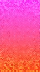 Beauty and Fashion concept shiny hexagonal patterned surface background. 3d illustration.