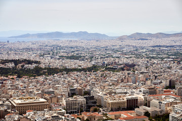 Obraz premium Views of the city of Athens in Greece