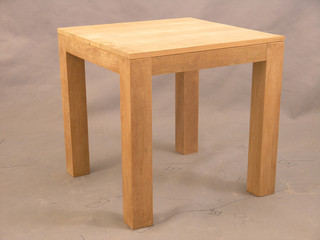 Classy Modern Luxury Wooden Table for Home Interiors Furniture in Isolated Background