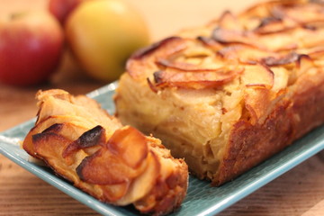 gateau aux pommes