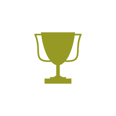 trophy icon vector design logo template EPS 10