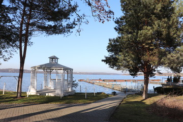 Jezioro Zegrzyńskie, pusty port