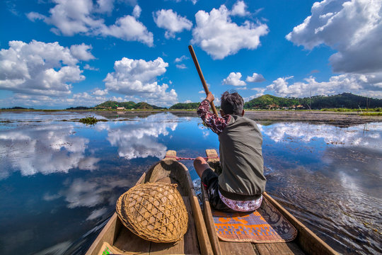 green landscape and loktak lake Stock Photo  Alamy