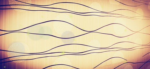 abstract background with waves