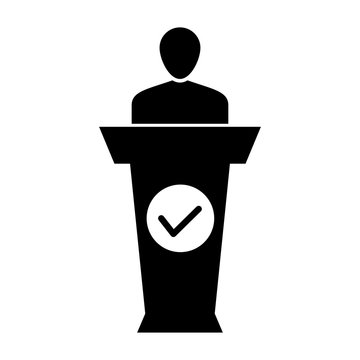 recommend clip art: podium icon design vector logo template EPS 10