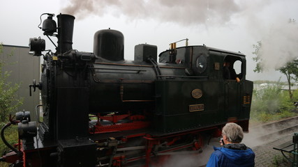 old steam locomotive