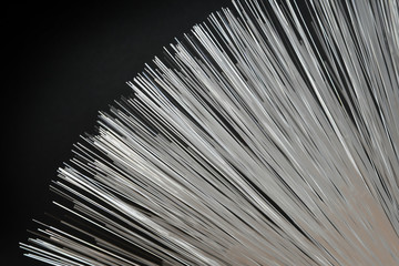 Obraz premium Close up on colored fiber optics - shallow depth of field. macro