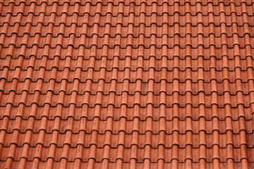 Classic red terracotta tiled roof