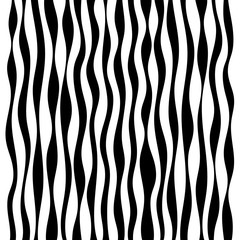 Abstract vertical big curved black lines background