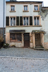 Fototapeta na wymiar Old house facade in Vianden, Luxembourg