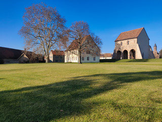 Fototapeta na wymiar Kloster monastery in Lorsch, germany