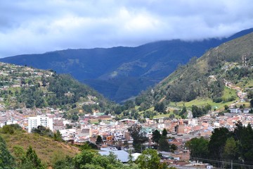 Naklejka premium Pamplona Panoramic