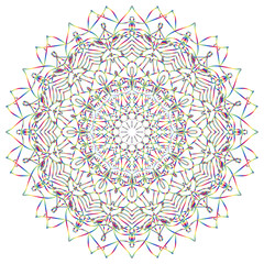 Mandala decoration. 