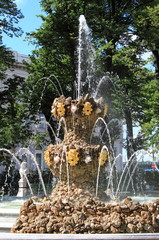 Crowning Fountain in St. Petersburg, Russia