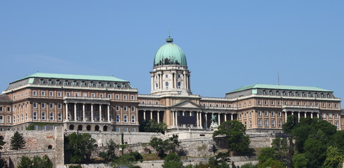 Fototapeta na wymiar Budapest Royal Palace, Hungary