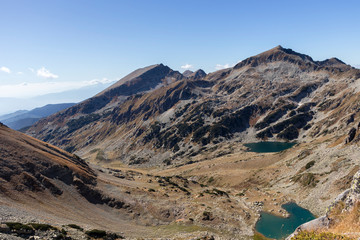 Landscape from Dzhano peak, Pirin Mountain, Bulgaria