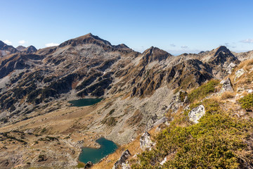 Landscape from Dzhano peak, Pirin Mountain, Bulgaria