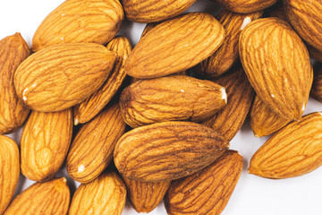 almonds close up