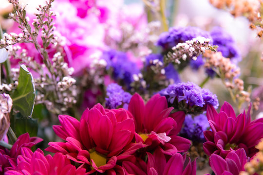 bouquet of colorful flowers
