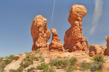 Fototapeta premium Garden of Eden, Arches National Park, Utah 