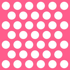 Valentine Day pattern polka dots