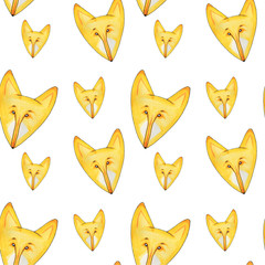 The Fox Pattern - head of Mr. Foxy