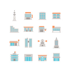 BUILDING ICON SET