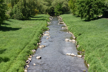 Fototapeta premium river Main in Bayreuth, Baaria
