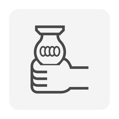 light bulb change icon