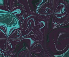 seamless pattern with flowers and butterflies