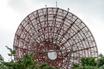 Abandoned military radar, radio station in Japan - 321754847
