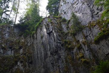 Fototapeta na wymiar Nature rock, mountainlandscape