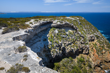 View of Cape Wiles, Whalers Way, South Australia