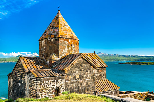 Sevanavank Monastery on Lake Sevan in Armenia