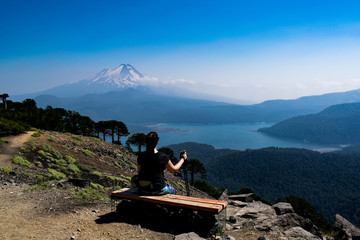 Fototapeta premium calm landscapes of chile