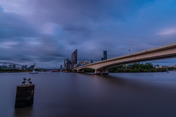 bridge over the river