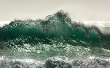 Huge waves at sunrise, Byron Bay Australia