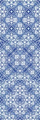 Portuguese ornamental azulejo ceramic.