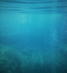 Fototapeta na wymiar Underwater