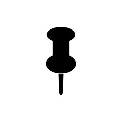 push pin icon vector design logo template EPS 10