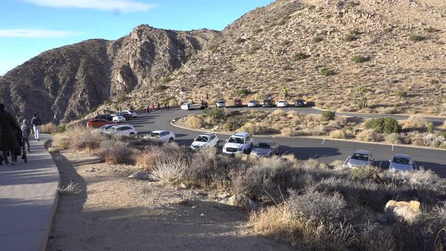 Joshua Tree Keys View Parking Lot