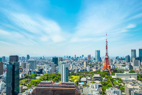 Tokyo tower, landmark of Japan