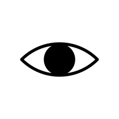 Best Eye Icon Vector Design Template