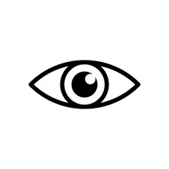 Best Eye Icon Vector Design Template
