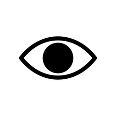 Best Eye Icon Vector Design Template