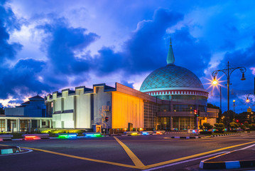 Royal Regalia Museum, Bandar Seri Begawan, brunei - obrazy, fototapety, plakaty