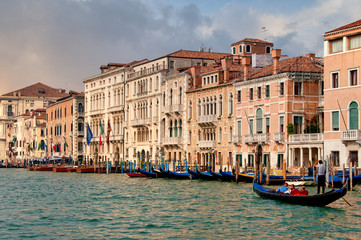 Fototapeta na wymiar The Grand Canal - Venice
